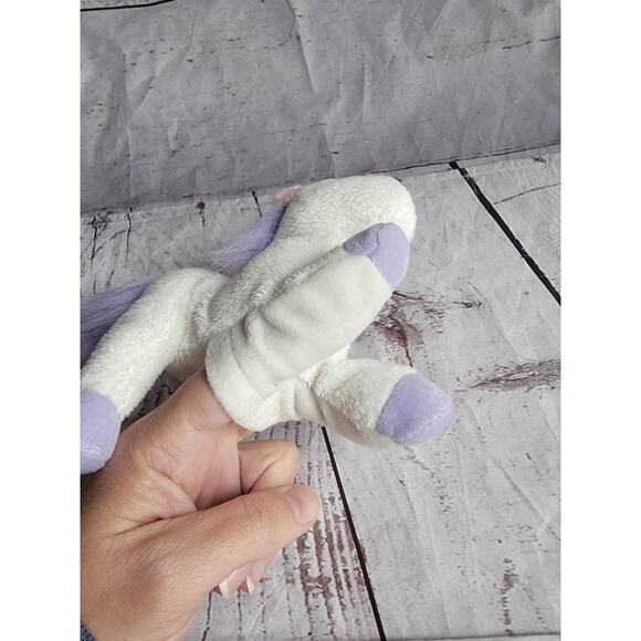Vtg Mary Meyer Tippy Toes Unicorn Finger Puppet 7 In Plush Stuffed Animal - Picture 7 of 8